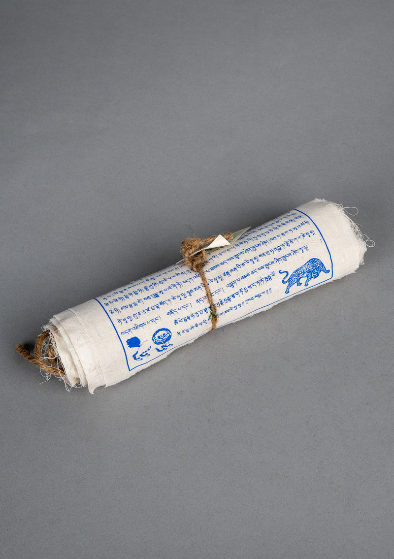 Biodegradable Pure Cotton Tibetan Prayer Flags- 8 Meter Long