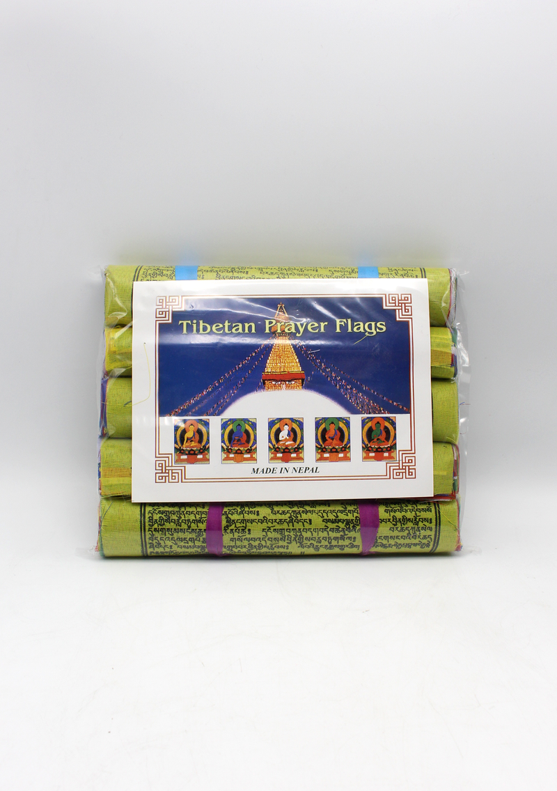 Outdoor Large Mixed Deities Tibetan Prayer Flags 25 Sheets