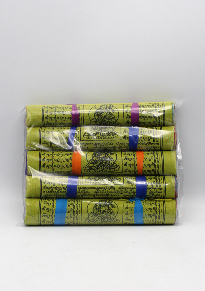 Outdoor Large Mixed Deities Tibetan Prayer Flags 25 Sheets