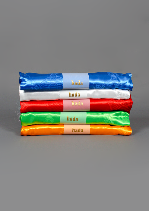 Tibetan Auspicious Symbol Khata Set of 5