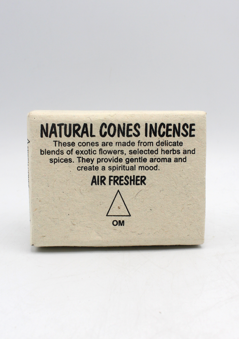 OM Tibetan Natural Cone Incense