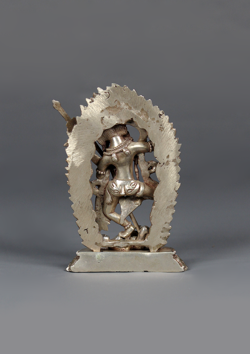 Sterling Silver Jogini Statue 9.5 cm
