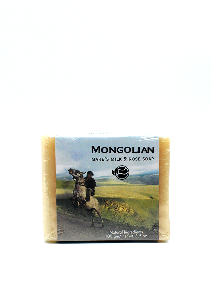 Mongolian Mare's Milk and Rose Herbal Soap