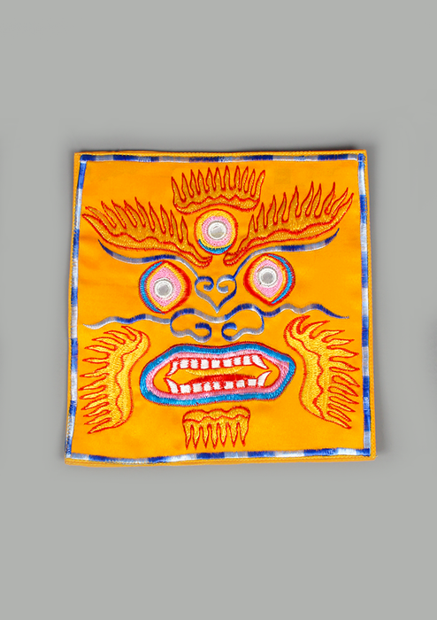 Mahakala Embroidery Altar Cloth