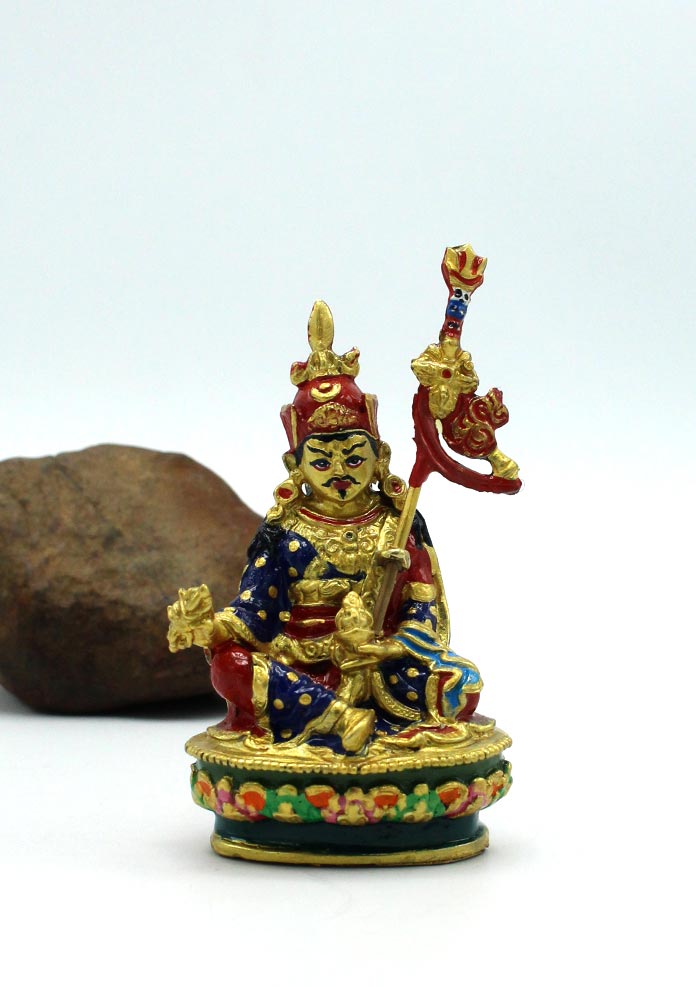 Guru  Padmasambhava  Mini  Statue 2.8" H