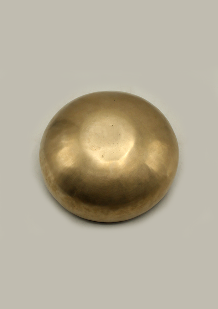 White Tara Engraved  Practiitoner   Bhadgaon Singing Bowl 7.5"