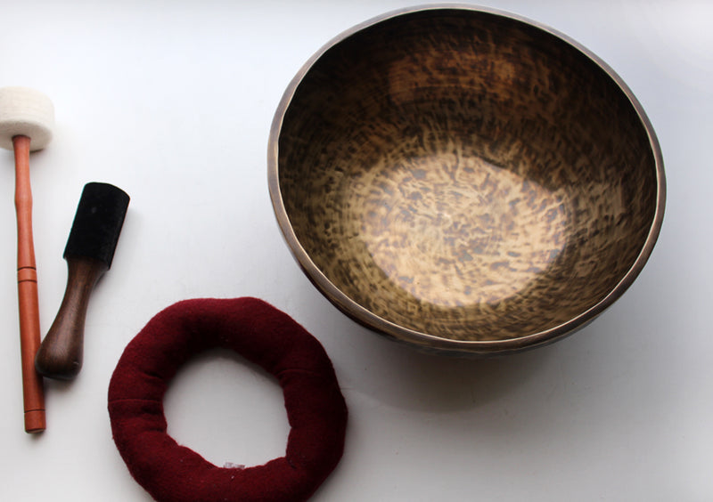 Tibetan Full Moon Healing Singing Bowl Note G