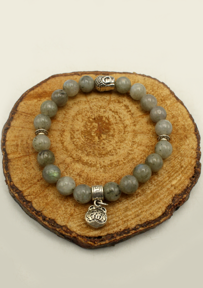 Labradorite Stones Wrist  Bracelet