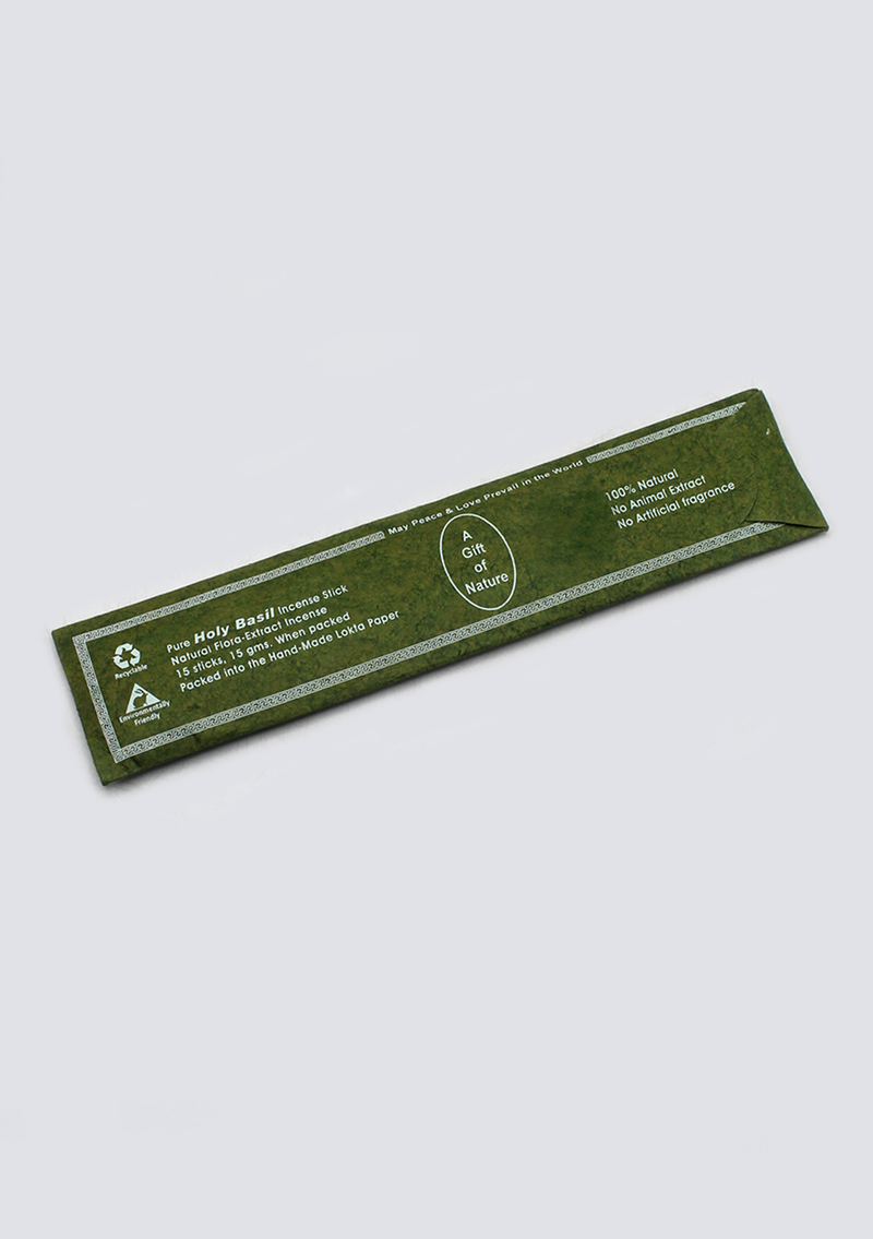 Holy Basil Flora Incense Sticks Set of 10