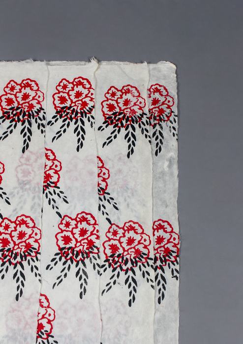 Rhododendron Printed Lokta Paper Gift Wrap