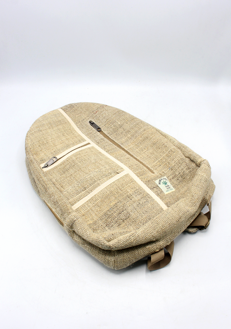 Classic Pure Hemp Natural Color  Backpack