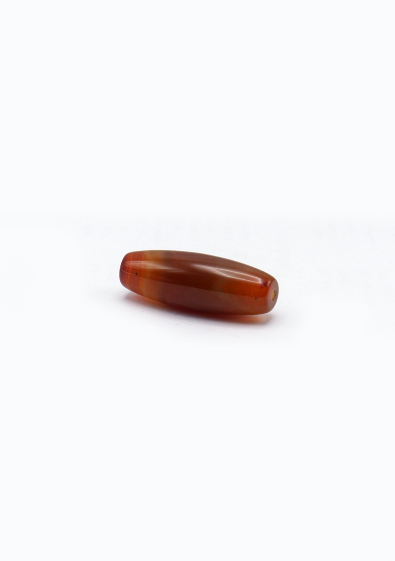 Red Agate Dzi Bead