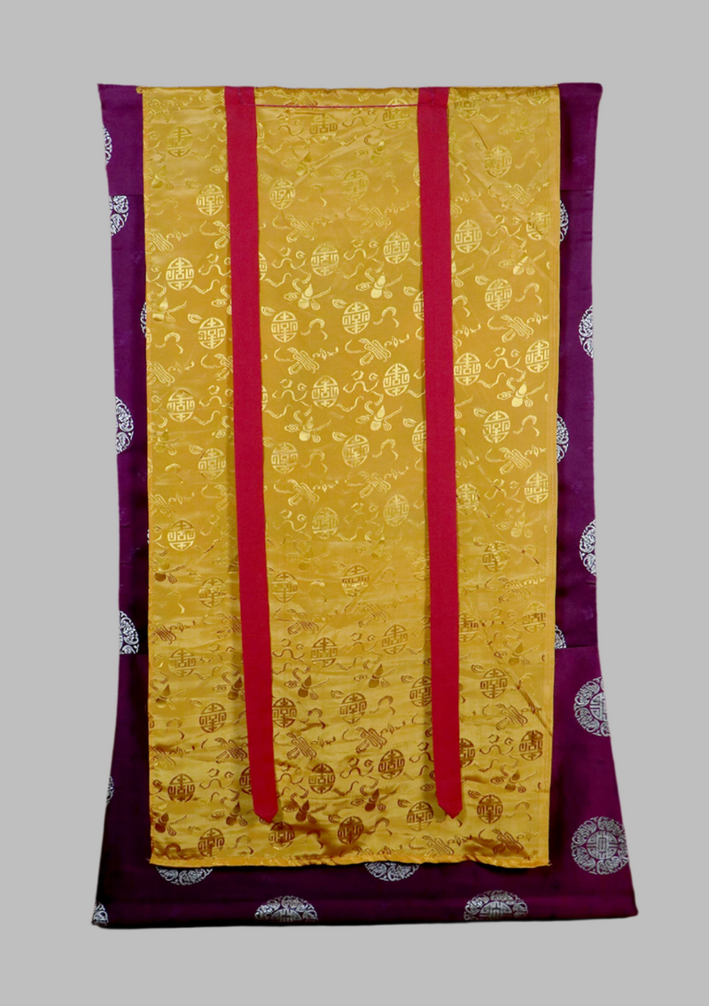 Amitabha Brocade Thangka Painting