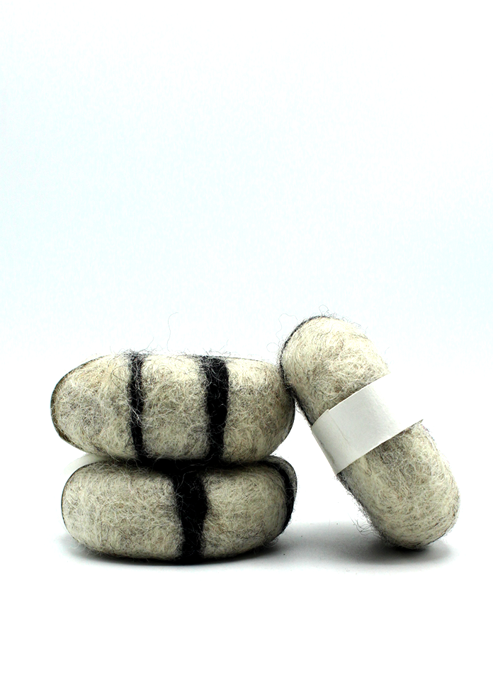 Kali Gandaki Eucalyptus Felted Herbal Soap