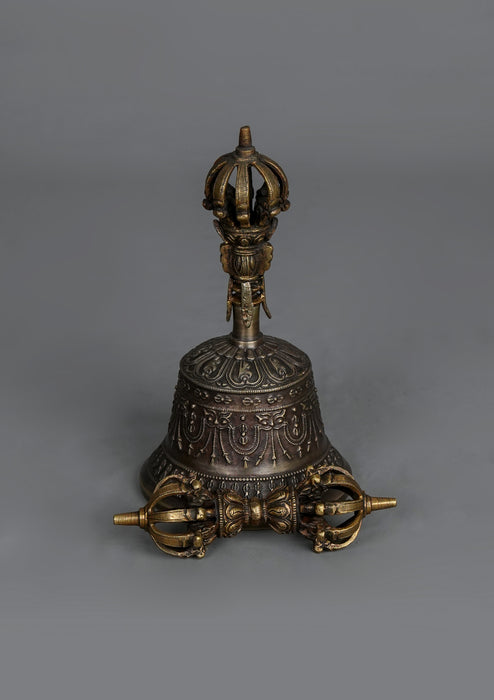 Tibetan High Quality Bell and Dorjee Large Set