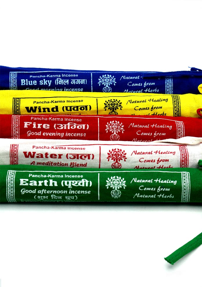 Five Elements (Pancha Karma) Tibetan Incense Sticks