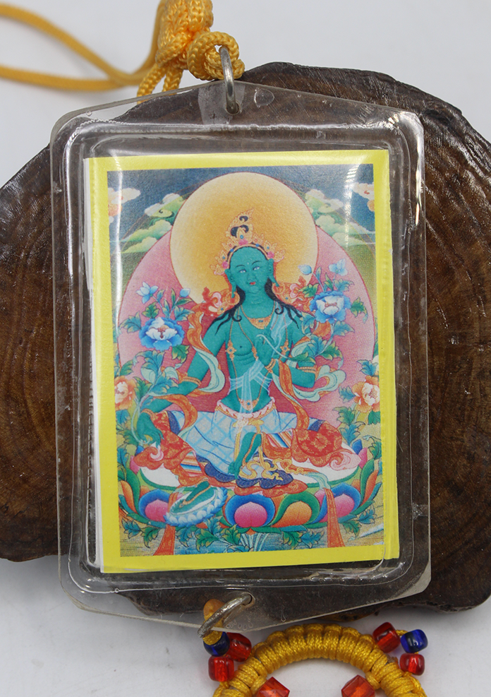 Green Tara Dharma Tibetan  Car Hanging