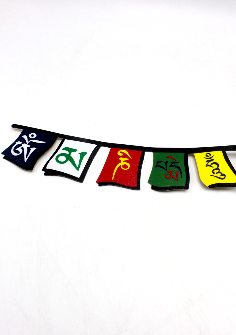 Compassion OM Mani Padme Hum Tibetan  Mantra Car Sticker