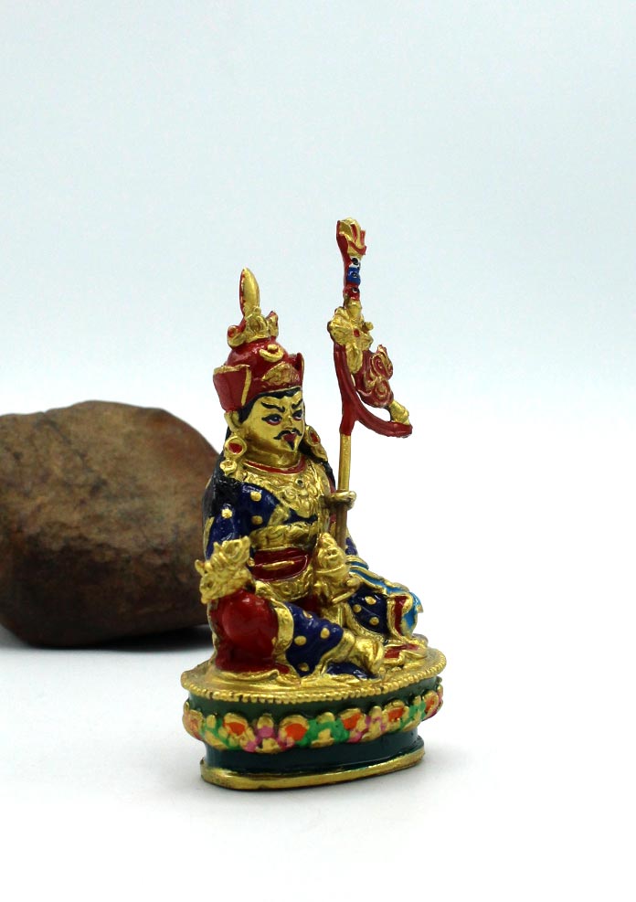 Guru  Padmasambhava  Mini  Statue 2.8" H