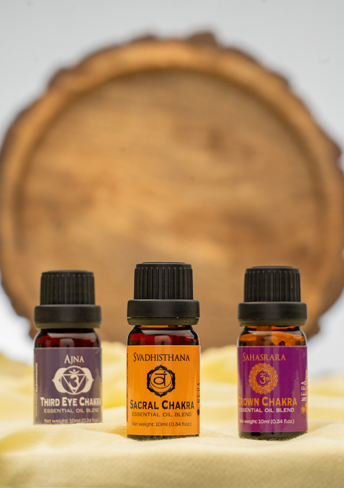 Seven Chakra Essential Oil Set 10 ML