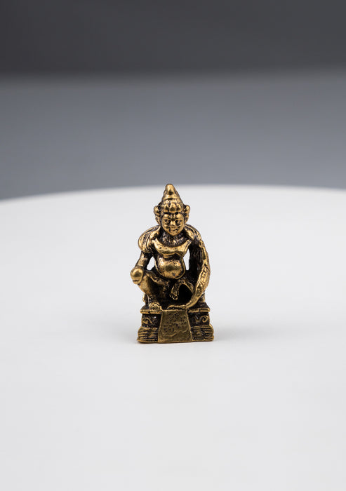 Brass Mini Buddhist Deities Statue 1"