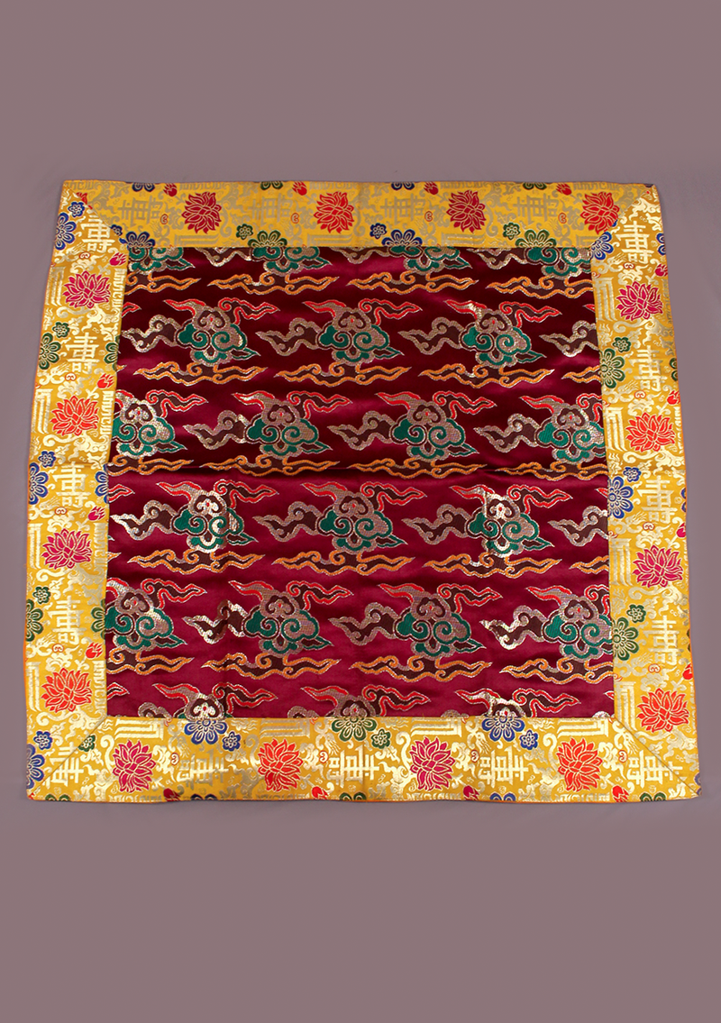 Tibetan Clouds Buddhist Brocade Altar Cloth