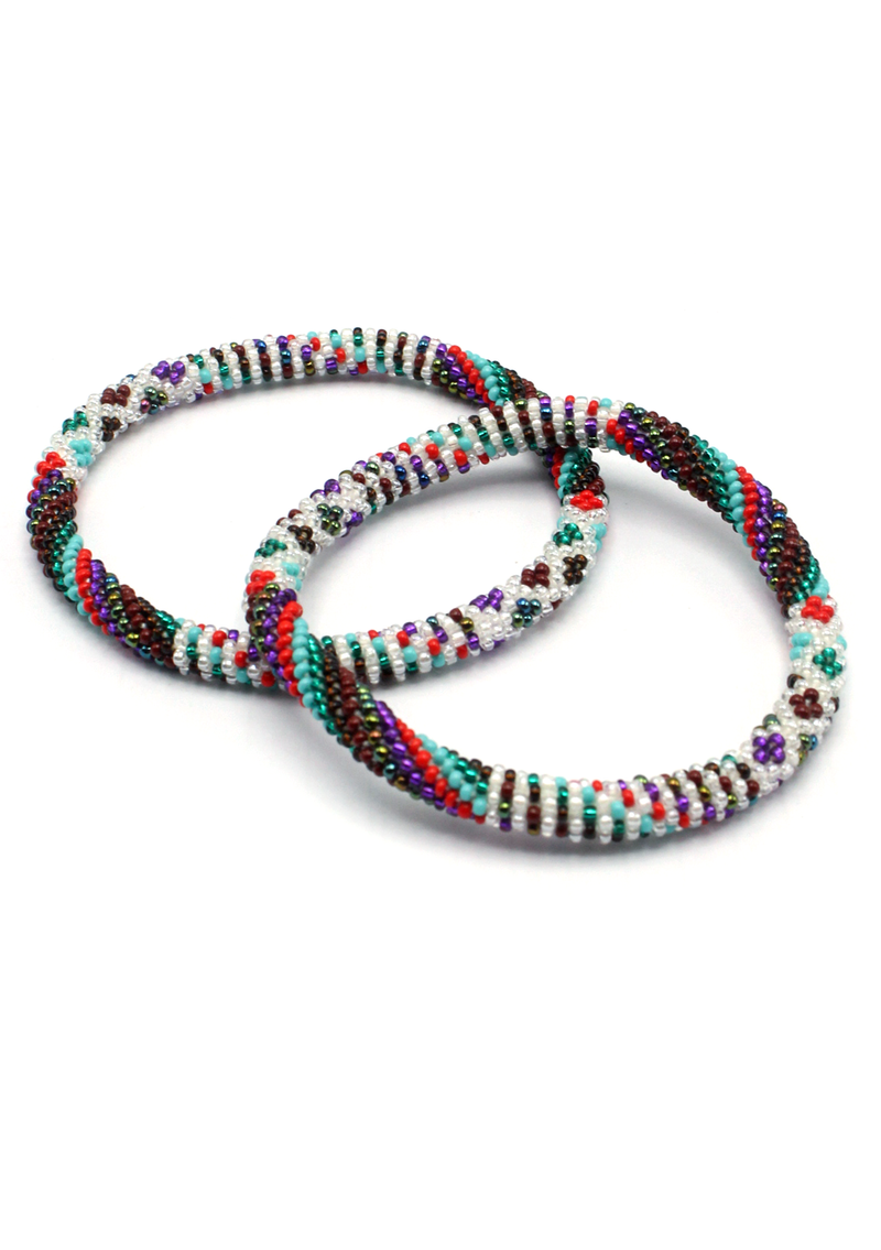 Tanzania Roll on Beads Anklet – Foot Jewelry