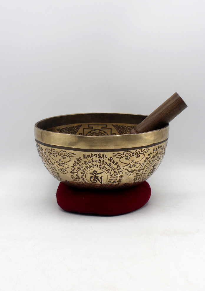 Avalokiteshvara Bodhisattva Singing Bowl 8"