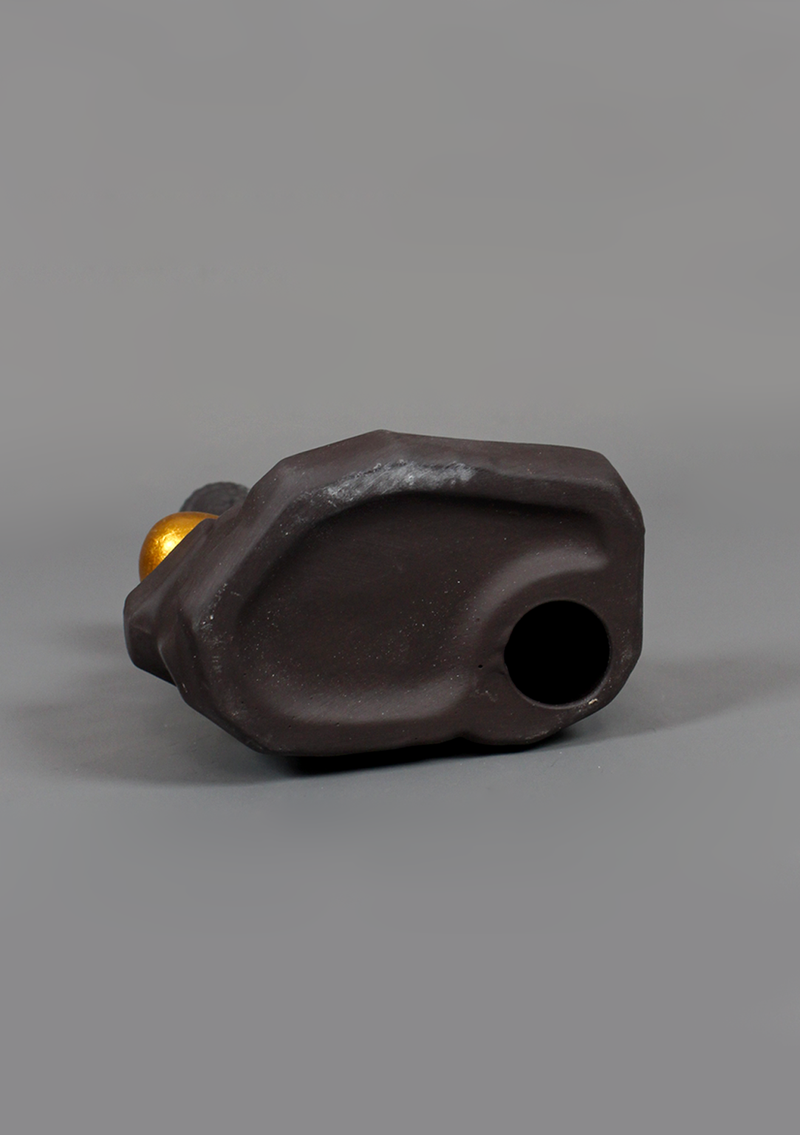 Meditating Buddha Waterfall Backflow Incense Burner
