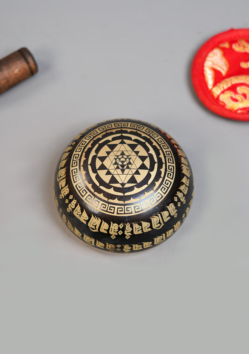 Tibetan OM Singing Bowl