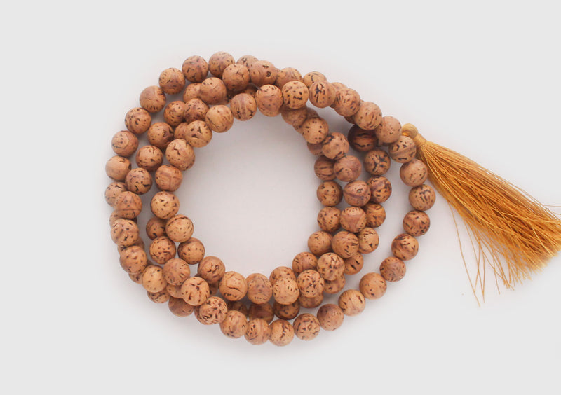 Bodhi Seeds 108 Prayer Beads Mala for Meditation and Yoga