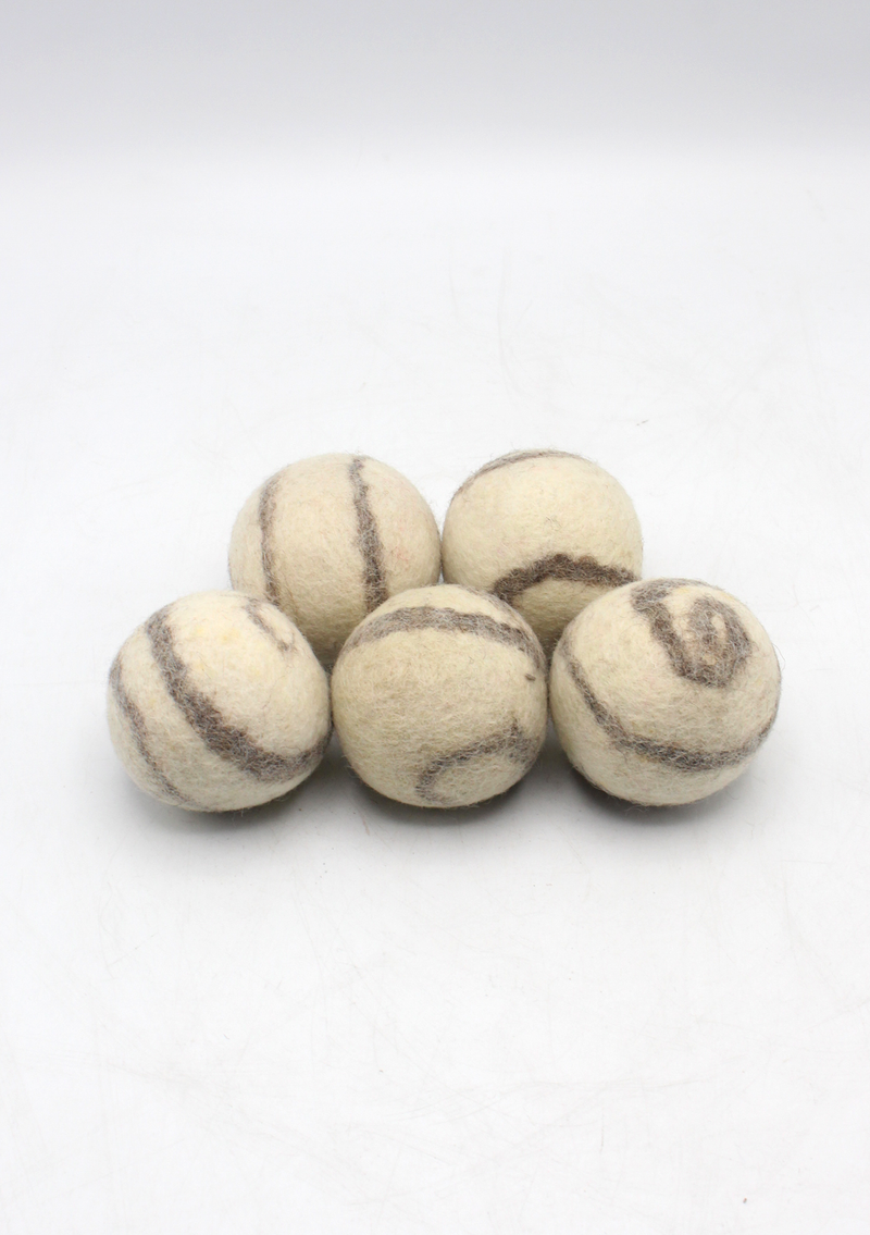 Felt Dryer Balls (Set of 5)