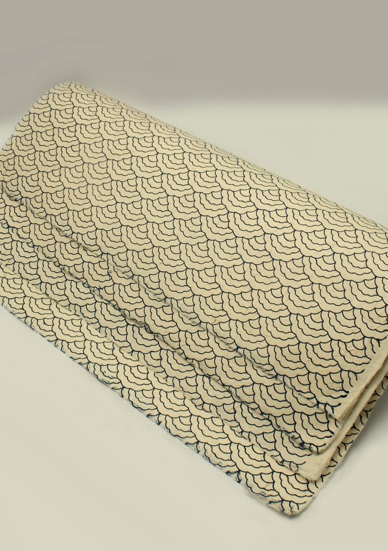 Tibetan Clouds Printed Lokta Gift Wrapping Paper
