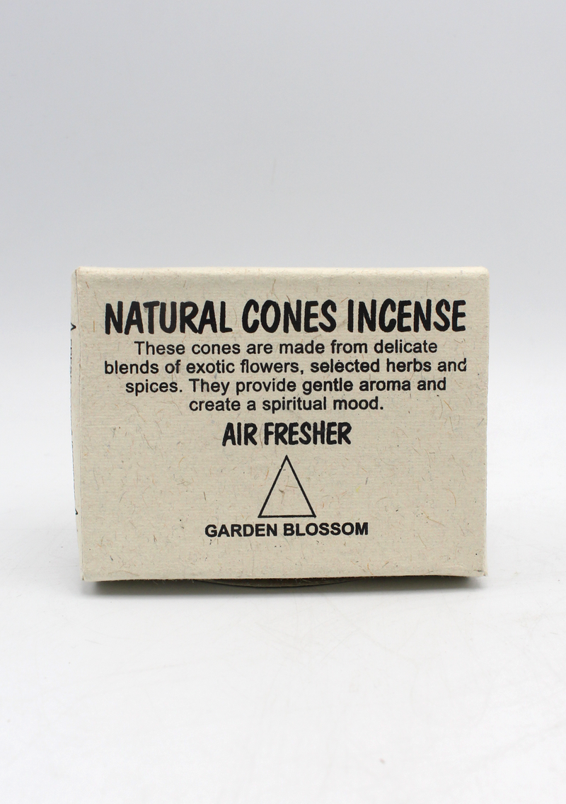 Garden Blossom Tibetan Natural Cone Incense