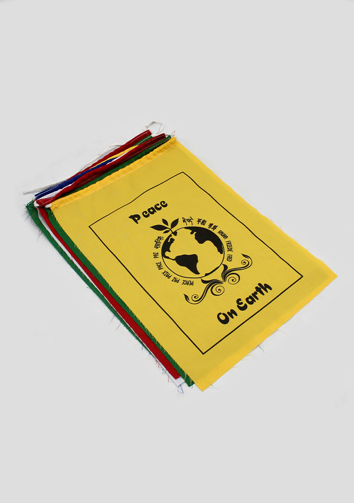Peace on Earth English Prayer Flags