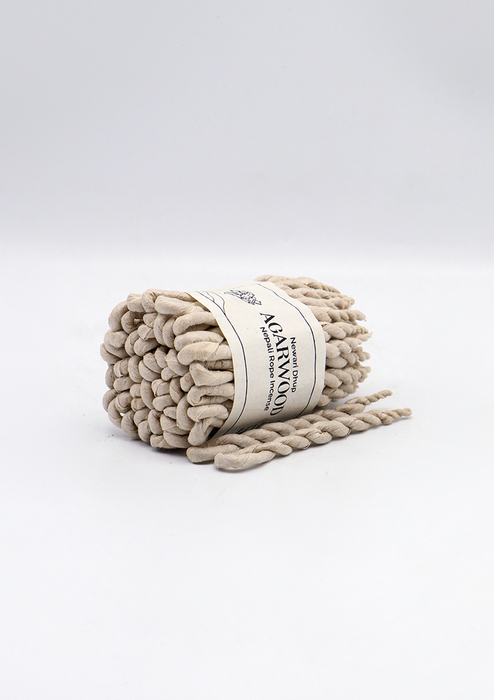 Handcrafted Artisanal Agarwood Nepali Rope Incense
