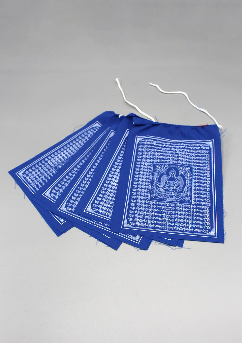 Medicine Buddha  Tibetan  Healing Prayer Flags