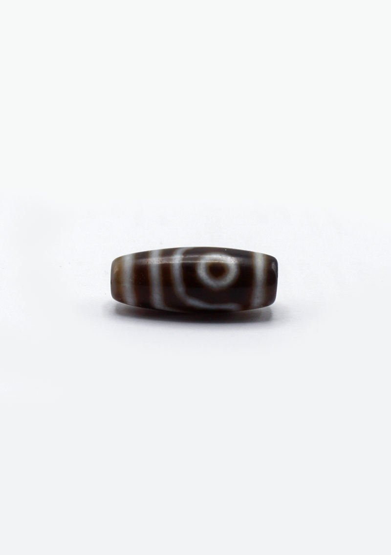 Tibetan Two-Eyed Dzi Bead
