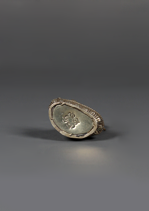 Sterling Silver 925  Guru Rinpoche Statue 5.5 cm H