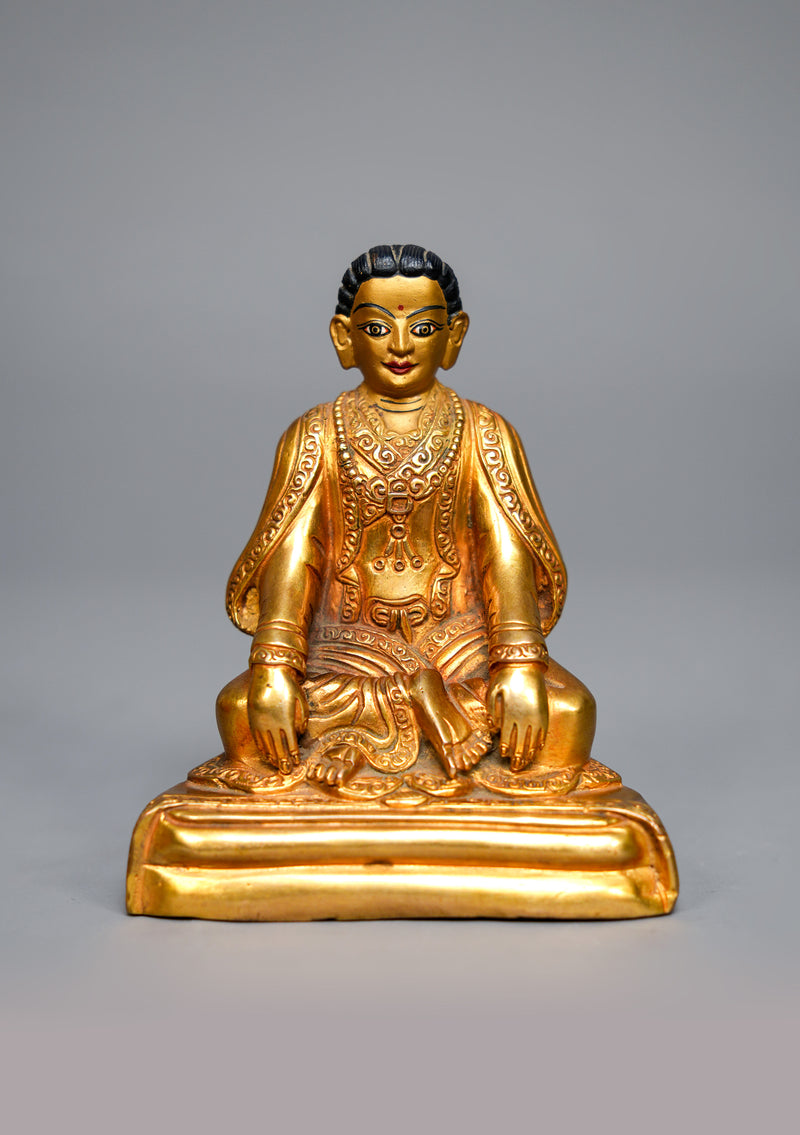 24K Gold-Plated Kagyu Lineage Masters Statue Collection