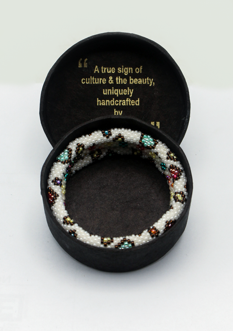 Langtang  Roll  on  Beads Bracelet Gift Set of 3 in Eco-Friendly  Jewelry Box