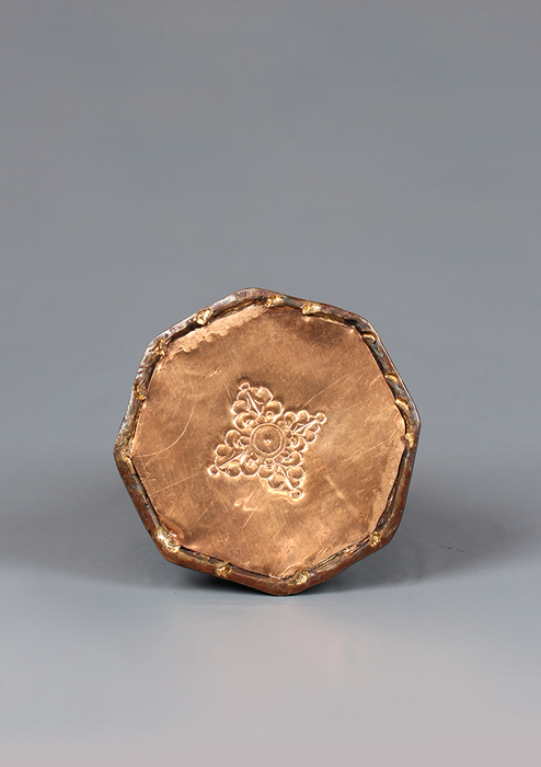 Copper Chiba: Dyo  Mini Buddha Stupa (Chiba Stupa) 6"H