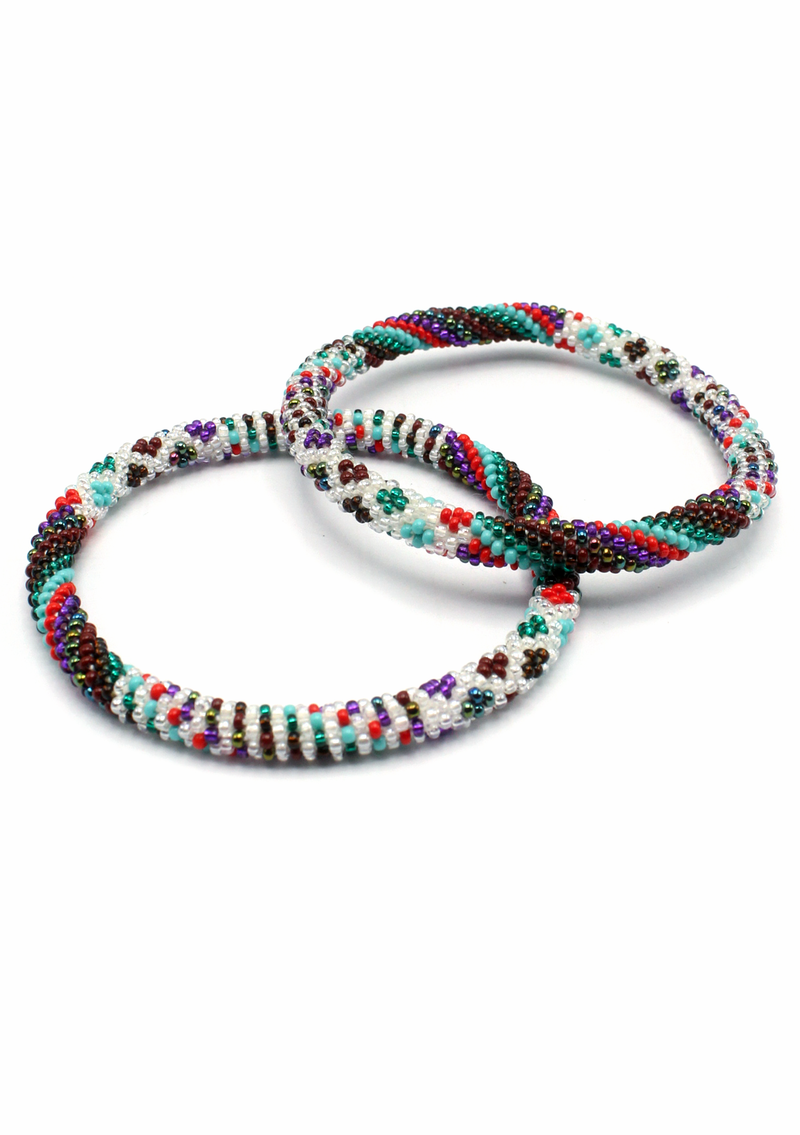 Tanzania Roll on Beads Anklet – Foot Jewelry