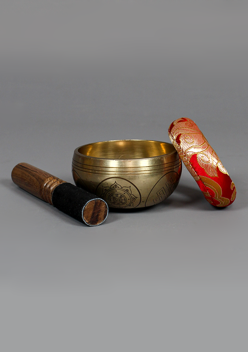 Amoghasiddhi Buddha Singing Bowl 3" D