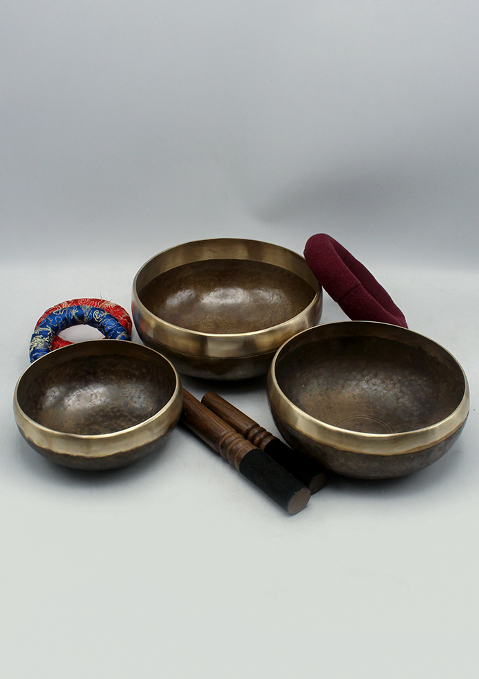 Healing Practitoner Singing Bowl- Set of 3