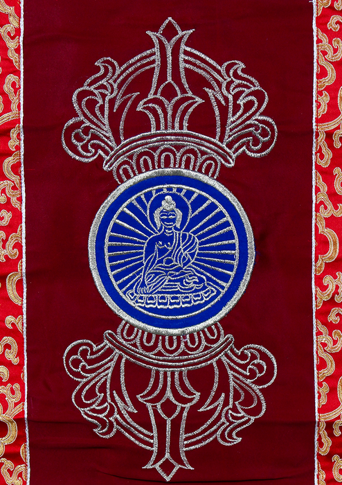 Dorjee Buddha Brocade Wall Hanging