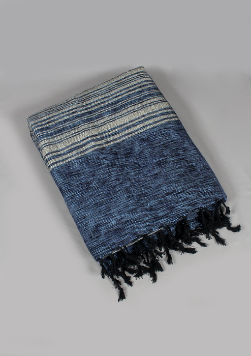 Handloomed Stripes Yak Wool Blanket
