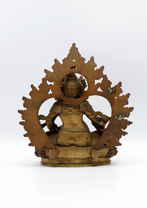 Masterarts  Kubera  God of Wealth Bronze   Statue 7"H