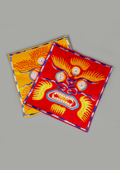 Mahakala Embroidery Altar Cloth