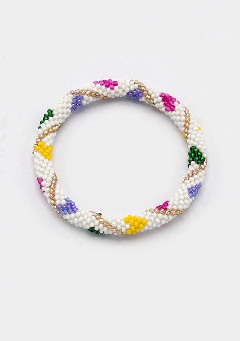 Roll on Beads Alasaka White Bracelet - NEW BATCH